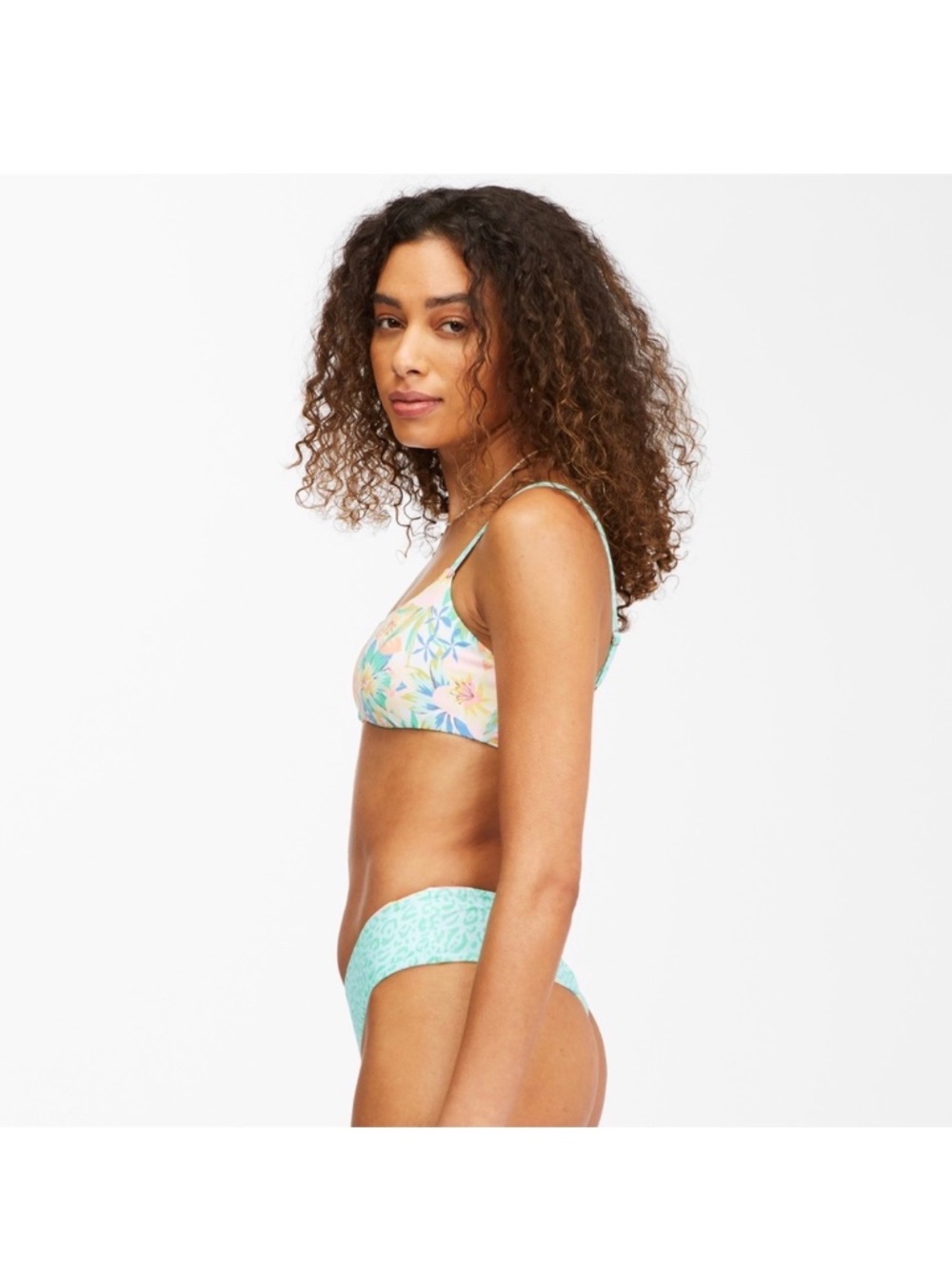 Billabong โขโข Sweet Tropics Fiji Cheeky Reversible Bikini Bottom - Picture 10 of 13